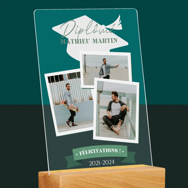 Couverture De Magazine: Diplômé : Couverture De Magazine - Impression Sur Verre Acrylique