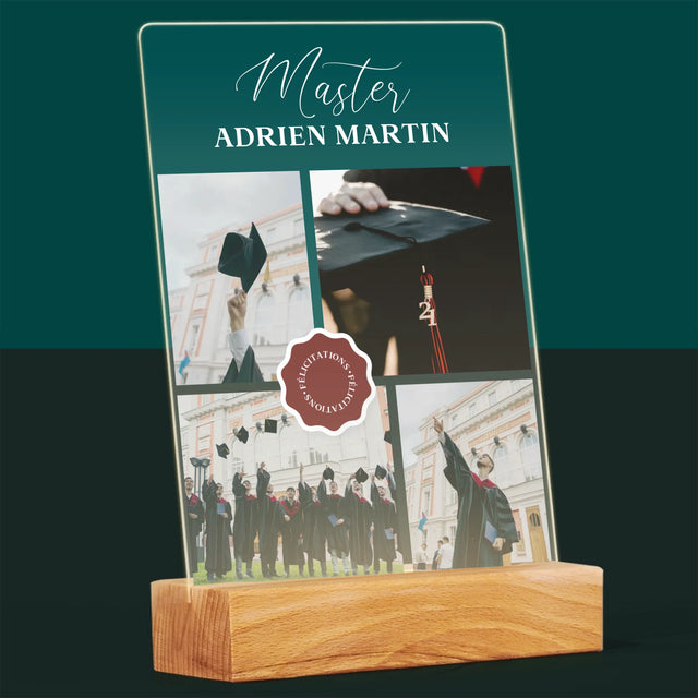 Collage Photo: Master - Impression Sur Verre Acrylique