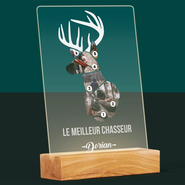 Forme Des Photos: Le Meilleur Chasseur - Impression Sur Verre Acrylique 