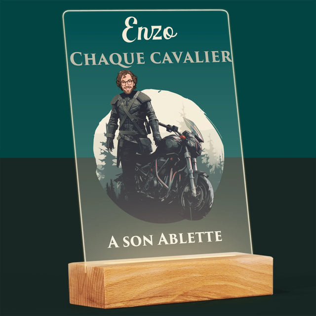 Ton Personnage: Chaque Cavalier - Impression Sur Verre Acrylique 