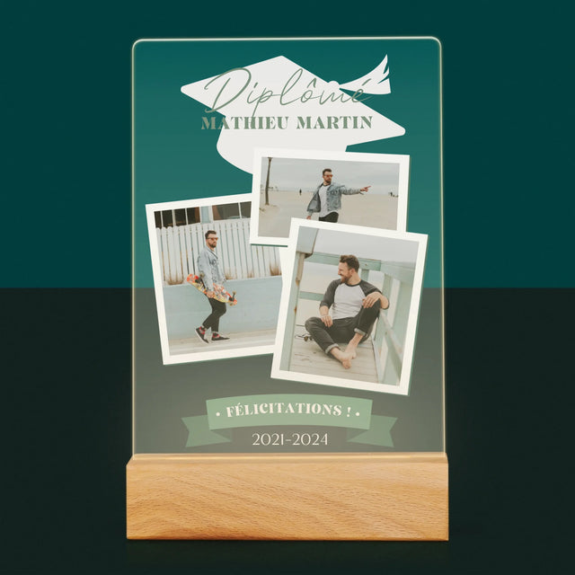 Couverture De Magazine: Diplômé : Couverture De Magazine - Impression Sur Verre Acrylique