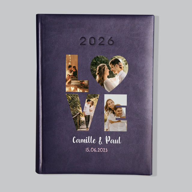 Collage Photo De Lettre: Love De Tes Photos - Agenda