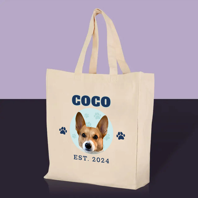 Ton Personnage: Ton Chien Varsity - Sac En Toile