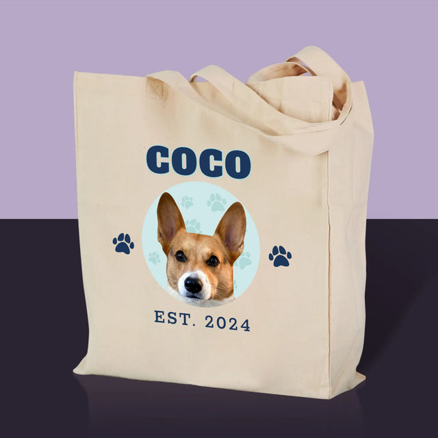 Ton Personnage: Ton Chien Varsity - Sac En Toile