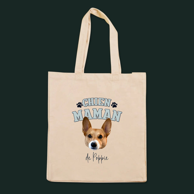 Ton Personnage: Chien Maman - Sac En Toile