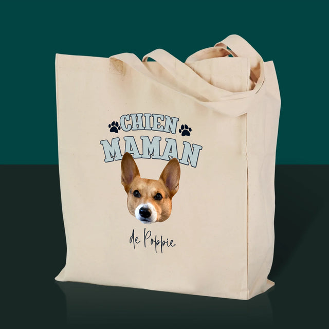 Ton Personnage: Chien Maman - Sac En Toile