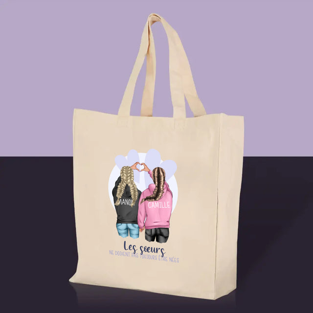 La Création Du Personnage: Amies De L'Hiver - Sac En Toile