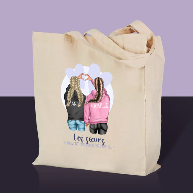La Création Du Personnage: Amies De L'Hiver - Sac En Toile