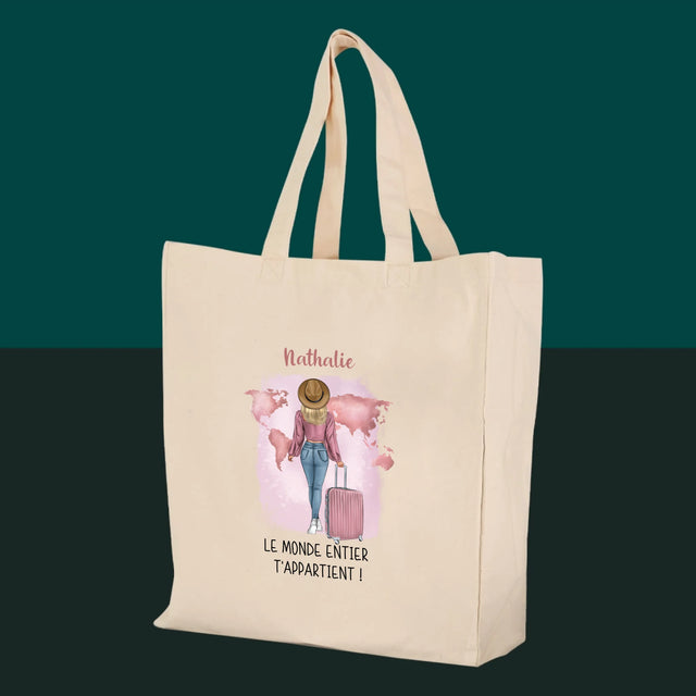 La Création Du Personnage: Voyageuse - Sac En Toile