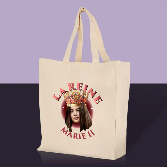 La Photo Et Un Texte: La Reine - Sac En Toile