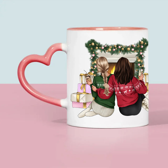 La Création Du Personnage: Amies De Noël - Le Mug
