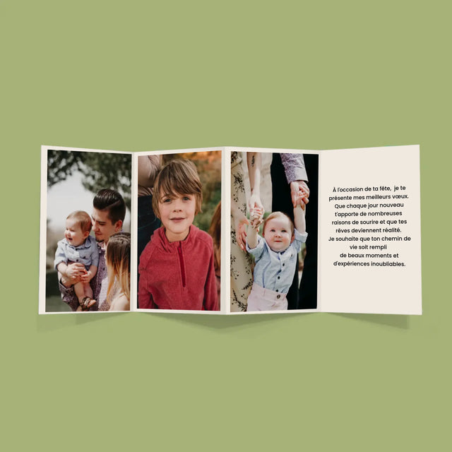 Collage Photo De Lettre: Papa Des Photos - Gros Harmonica