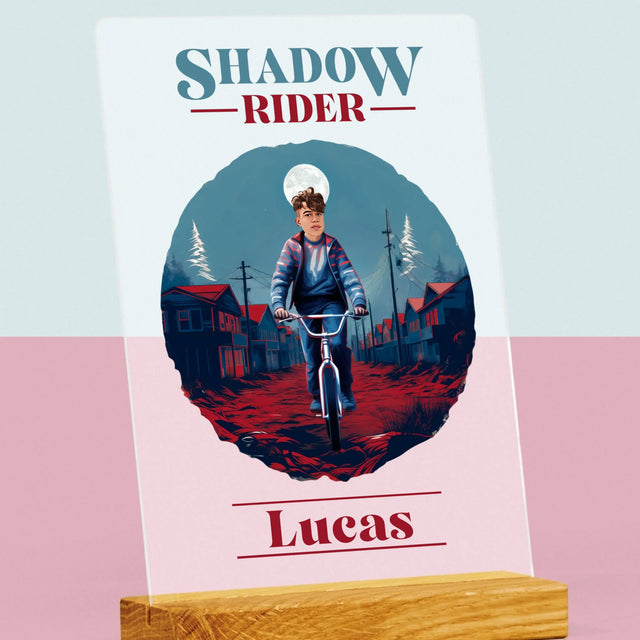 Votre personnage : Shadow Rider - Impression sur verre acrylique | DE