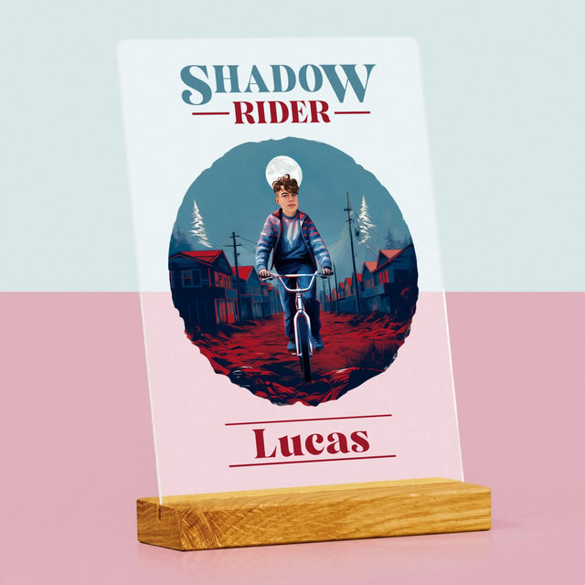 Votre personnage : Shadow Rider - Impression sur verre acrylique | DE