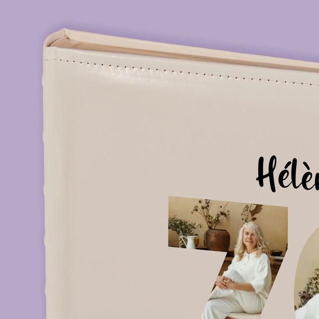 Collage Photo De Lettre: 70 Ans De Photos - Album De Photos