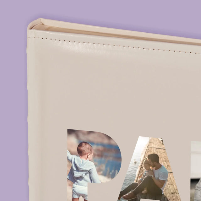 Collage Photo De Lettre: Mon Papa Extraordinaire - Album De Photos
