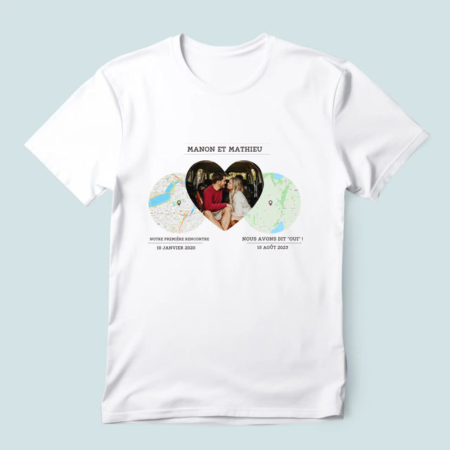 Plan De Ville: Nos Lieux - T-Shirt Pour Hommes