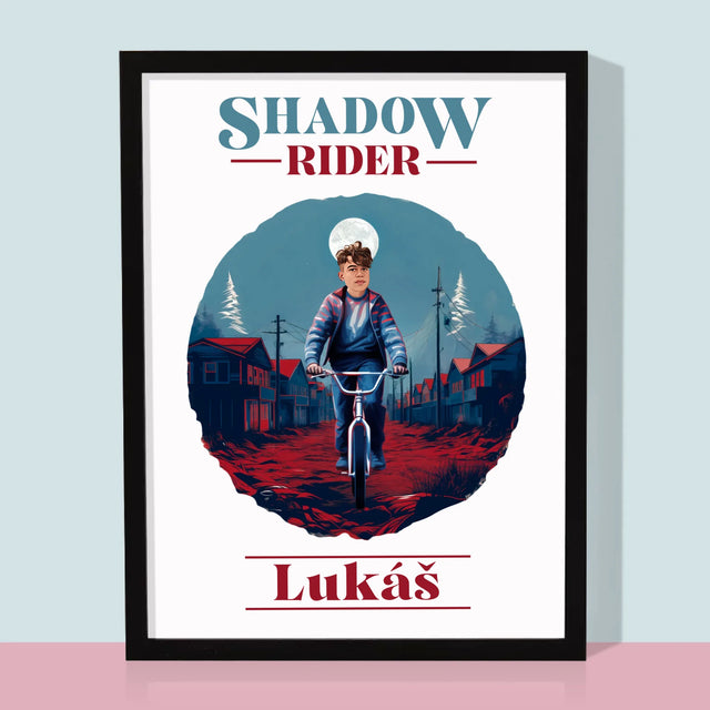 Twoja Postać: Shadow Rider - Wydruk Obramowany | SK
