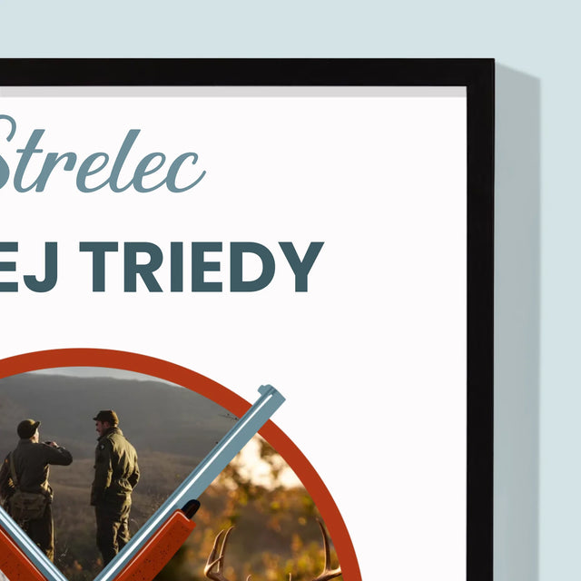Fotokolaż: Strzelec Pierwsza Klasa - Wydruk Obramowany | SK