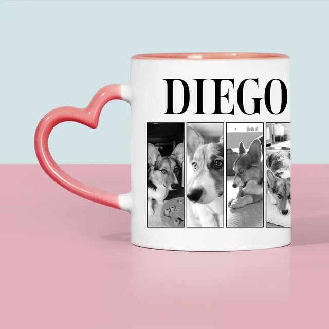 Le Collage Photo: Un Classique Bootleg Avec Un Animal - Le Mug