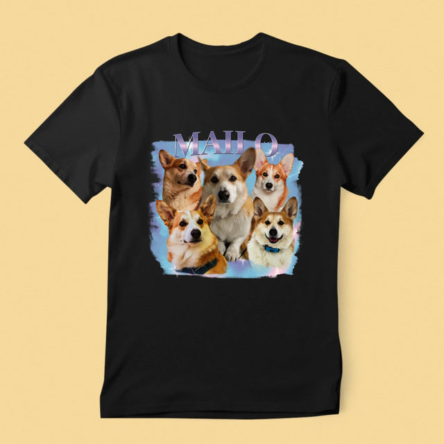 Ton Personnage: Bootleg Avec Ton Chien - T-Shirt Pour Hommes