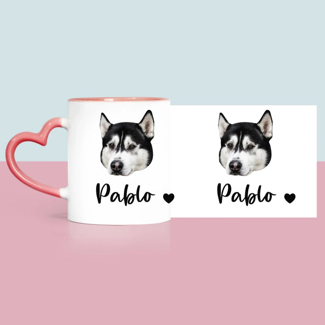 Ton Personnage: La Tête De Votre Chien - Le Mug