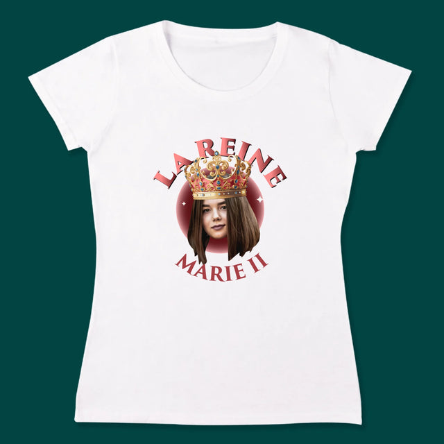 Photo Et Texte: Couple Royal : Portrait Royal - T-Shirts Pour Couples