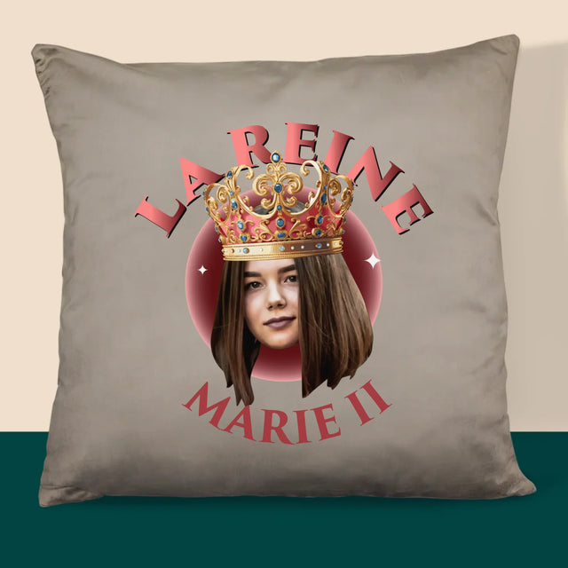 La Photo Et Un Texte: La Reine - Coussin 