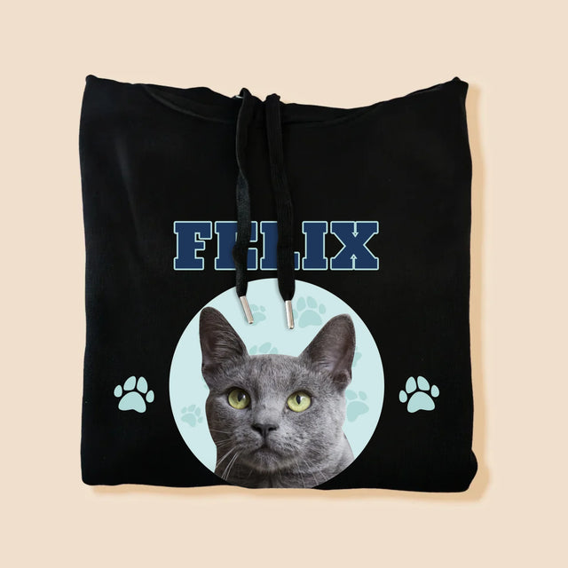 Ton Personnage: Ton Chat Varsity - Sweat À Capuche Pour Hommes