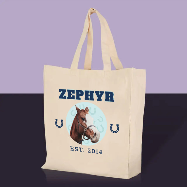 Ton Personnage: Ton Cheval Varsity - Sac En Toile