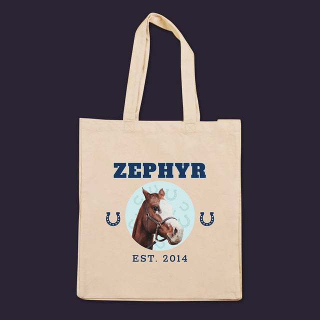 Ton Personnage: Ton Cheval Varsity - Sac En Toile