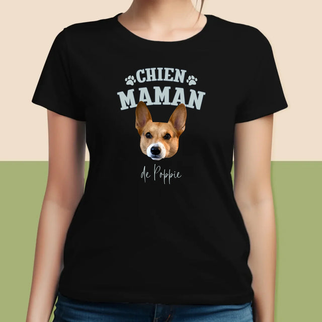 Ton Personnage: Chien Maman - T-Shirt Pour Femmes