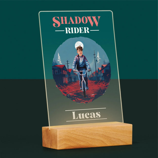 Votre personnage : Shadow Rider - Impression sur verre acrylique | DE