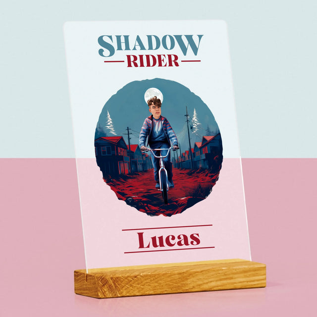 Votre personnage : Shadow Rider - Impression sur verre acrylique | DE