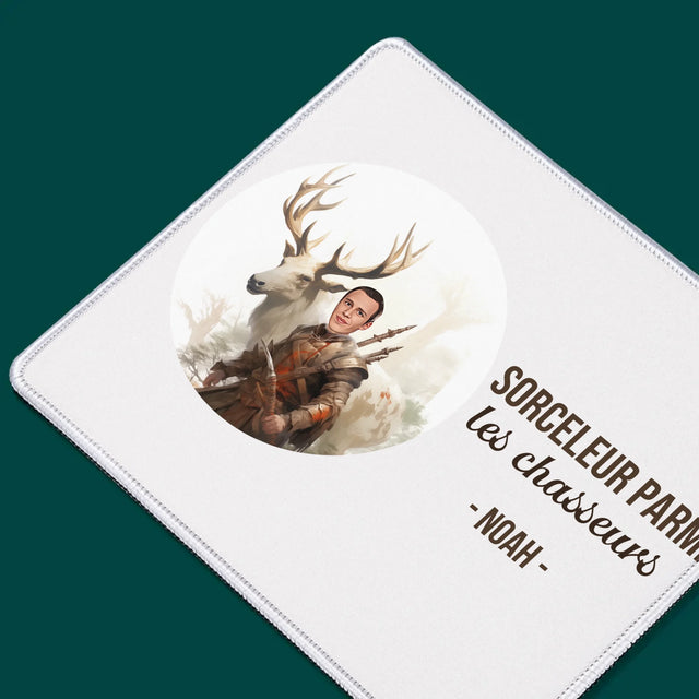 Ton Personnage: Sorceleur Parmi Les Chasseurs - Tapis De Souris