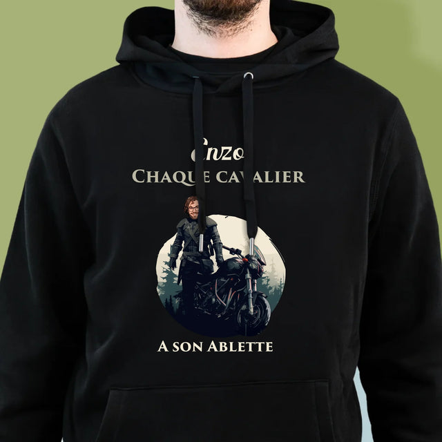 Ton Personnage: Chaque Cavalier - Sweat À Capuche Pour Hommes