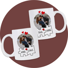 Tasses photo pour couples